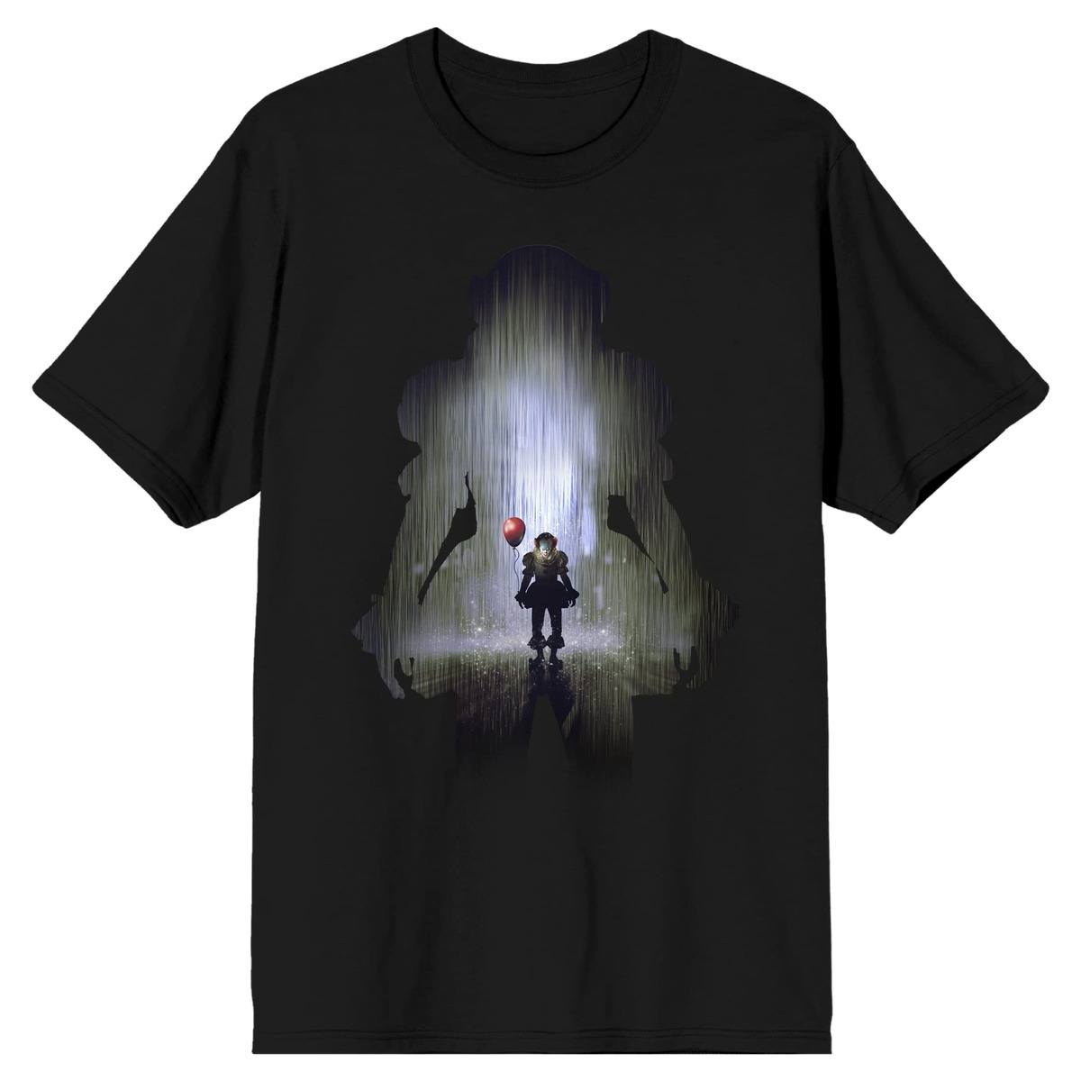 Pennywise Silhouette T-Shirt IT Movie Gift Pennywise Silhouette T-Shirt IT Movie Gift