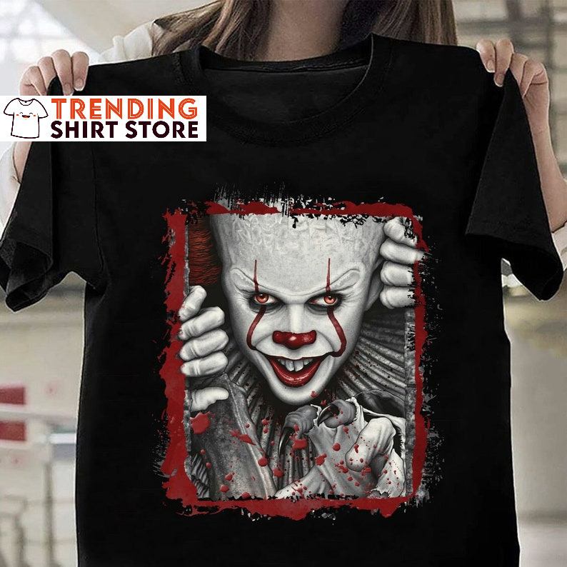 IT Pennywise T-Shirt Horror Movie Gifts IT Pennywise T-Shirt Horror Movie Gifts