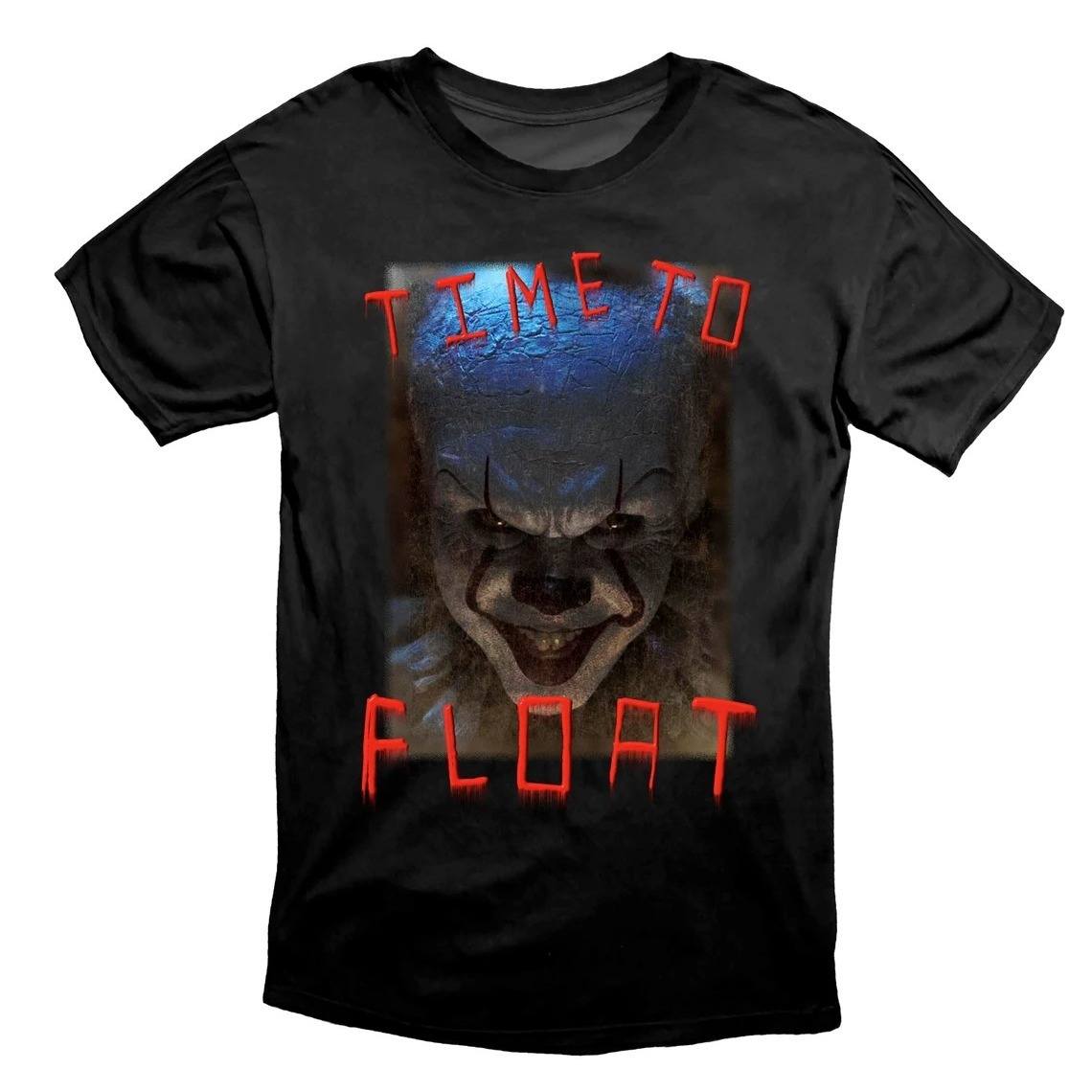 Pennywise Face T-Shirt Time To Float