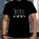 Pennywise, Freddy Krueger, Jason Voorhees and Michael Myers T-Shirt Pennywise, Freddy Krueger, Jason Voorhees and Michael Myers T-Shirt