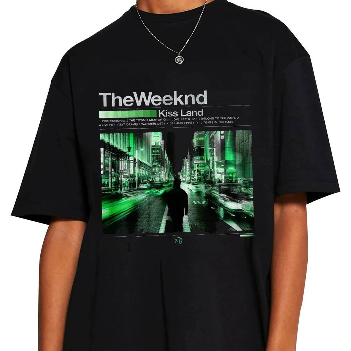 The Weeknd Kiss Land Album T-Shirt