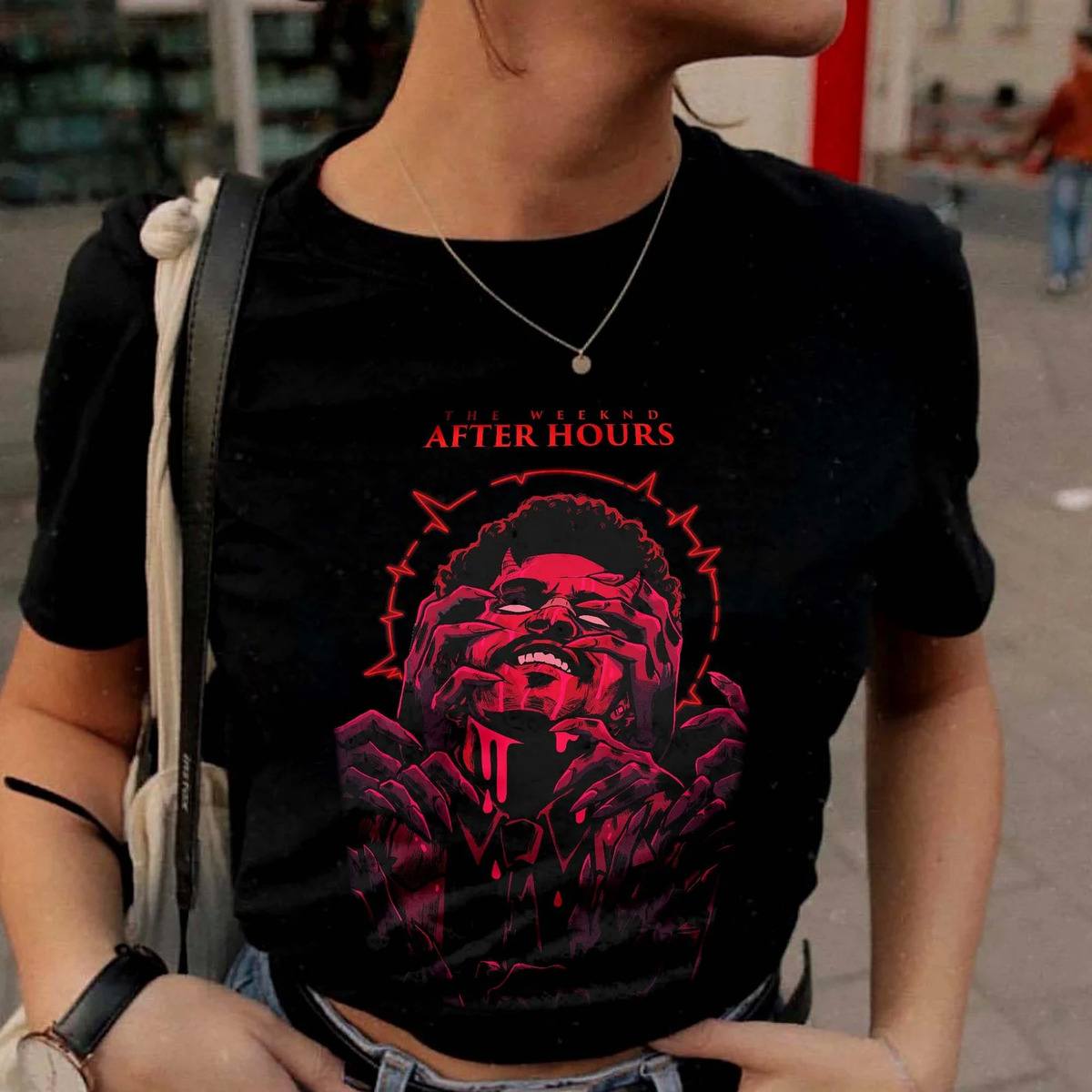 The Weeknd After Hours Starboy Vintage T-Shirt The Weeknd After Hours Starboy Vintage T-Shirt