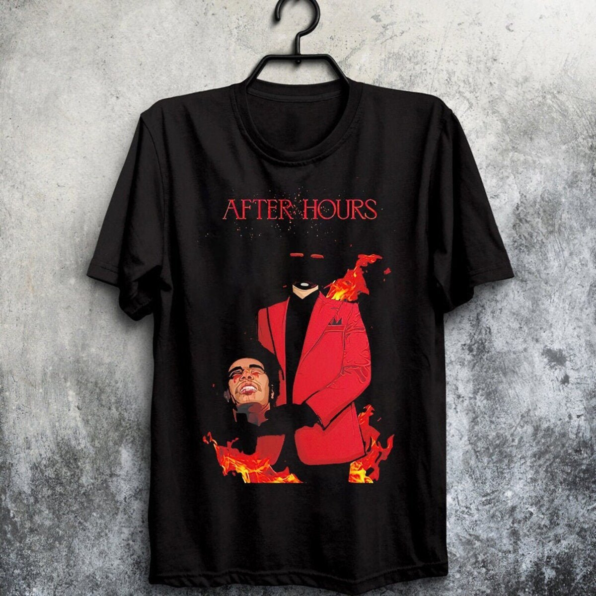 The Weeknd Unique After Hours T-Shirt The Weeknd Unique After Hours T-Shirt