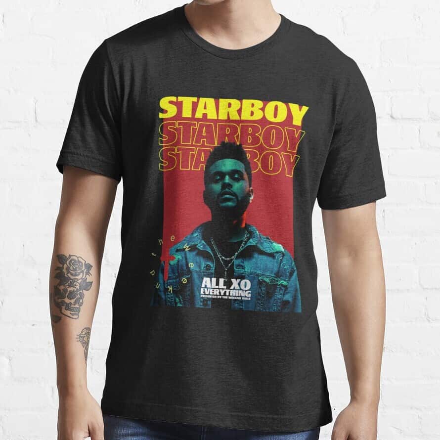 The Weeknd Starboy ALL XO T-Shirt The Weeknd Starboy ALL XO T-Shirt