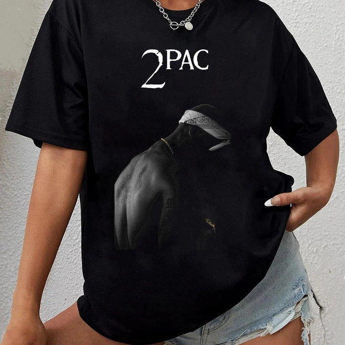 Tupac 2Pac 90s HipHop Rapper Vintage T-Shirt Tupac 2Pac 90s HipHop Rapper Vintage T-Shirt