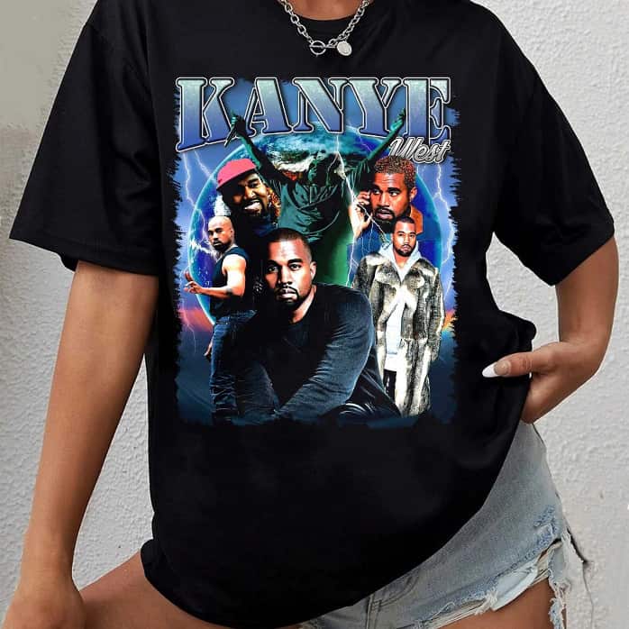 Kanye West The College Dropout 90s Vintage T-Shirt Kanye West The College Dropout 90s Vintage T-Shirt