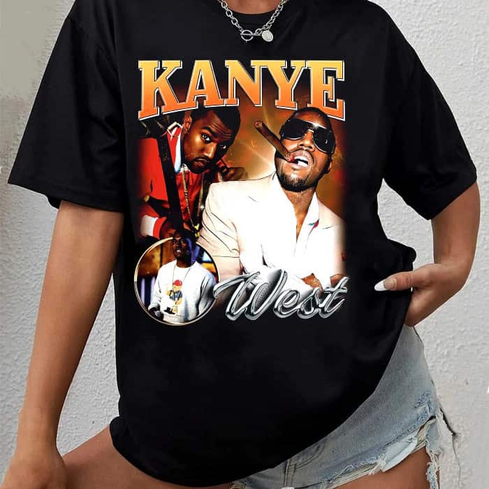 Kanye West The College Dropout 90s Retro T-Shirt Kanye West The College Dropout 90s Retro T-Shirt