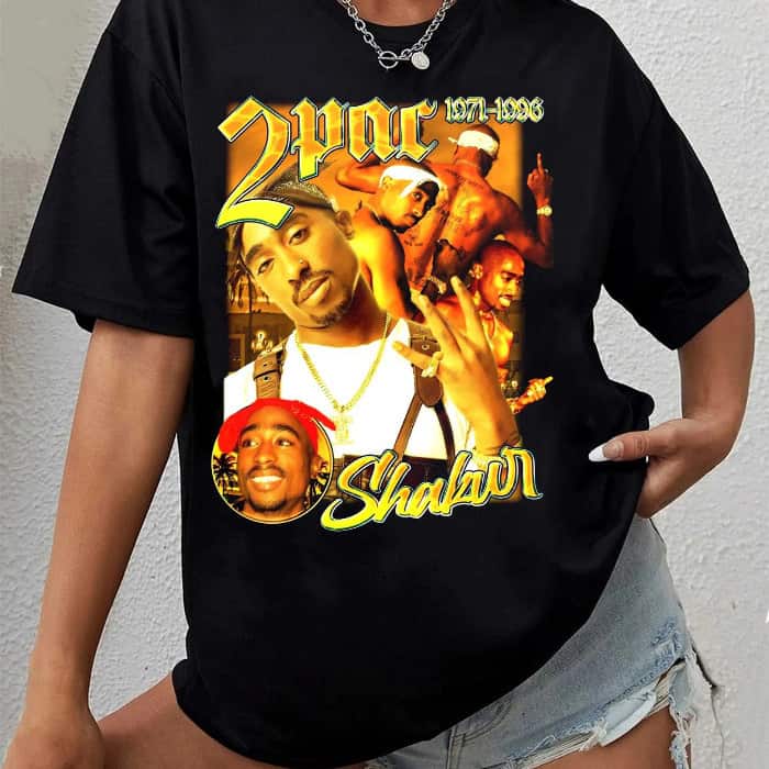 2Pac Tupac Shakur All Eyes On Me Vintage T-Shirt 2Pac Tupac Shakur All Eyes On Me Vintage T-Shirt
