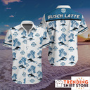 Vintage Busch Latte Hawaiian Shirt Gifts For Beach Lovers Vintage Busch Latte Hawaiian Shirt Gifts For Beach Lovers