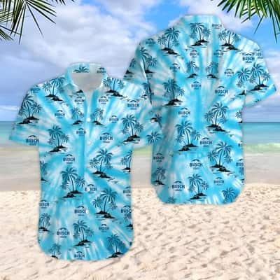 Busch Latte Hawaiian Shirt Coconut Trees Gift For Beer Lovers Busch Latte Hawaiian Shirt Coconut Trees Gift For Beer Lovers