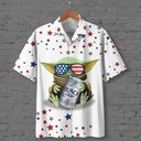 Star Wars Baby Yoda Hugs Busch Light Hawaiian Shirt