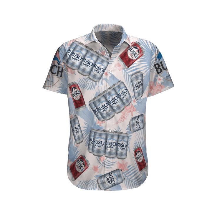 Busch Light Hawaiian Shirt Gift For Beer Drinkers