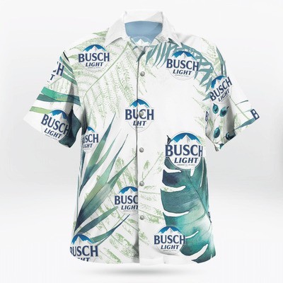 Busch Light Hawaiian Shirt Gift For Beach Lovers Busch Light Hawaiian Shirt Gift For Beach Lovers