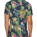 Busch Light Hawaiian Shirt Tropical Plant Summer Holiday Gift