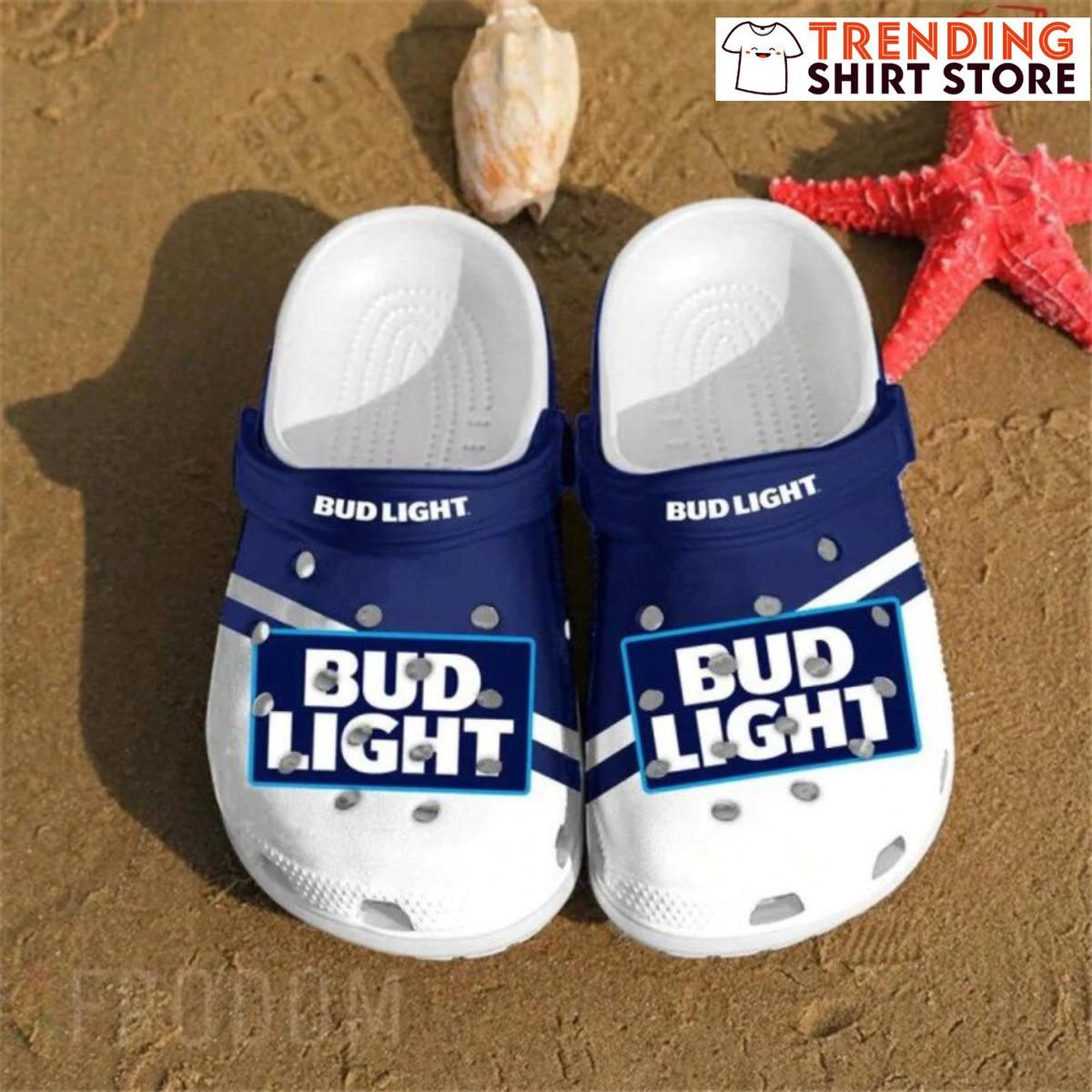 Bud Light Crocs Clogs Cool Gift For Beer Lovers