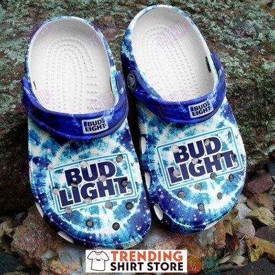 Bud Light Crocs Clogs Cool Bright Circles Bud Light Crocs Clogs Cool Bright Circles