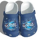 Classic Bud Light Crocs Clogs For Beer Lovers