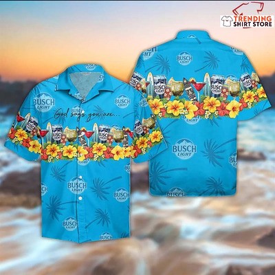 God Says You Are Busch Light Hawaiian Shirt Summer Holiday Gift God Says You Are Busch Light Hawaiian Shirt Summer Holiday Gift