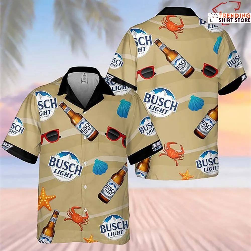 Busch Light Hawaiian Shirt Summer Gift For Sea Lovers Busch Light Hawaiian Shirt Summer Gift For Sea Lovers