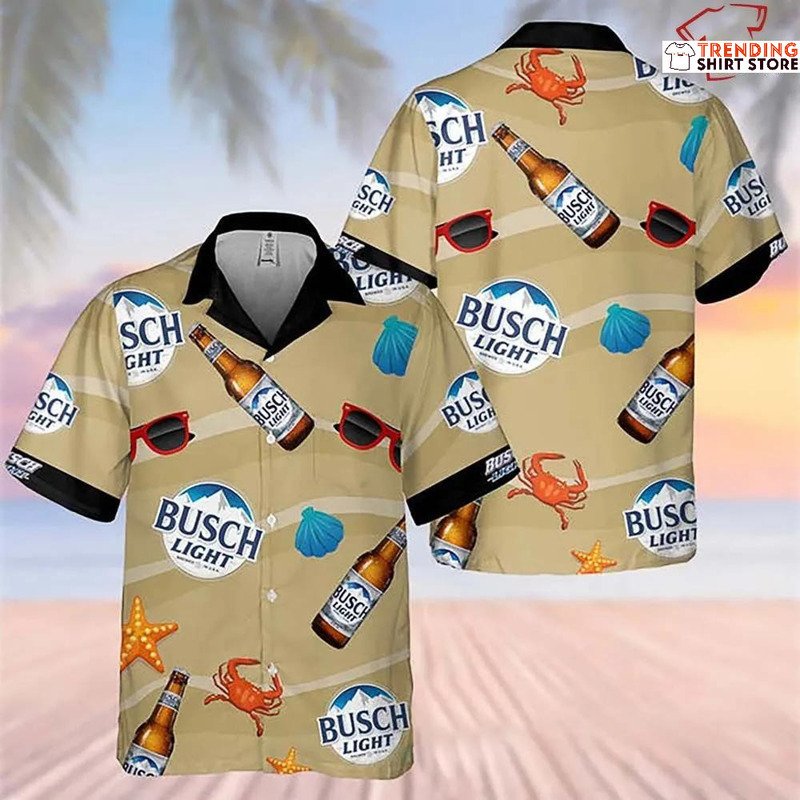 Busch Light Hawaiian Shirt Summer Gift For Sea Lovers Busch Light Hawaiian Shirt Summer Gift For Sea Lovers
