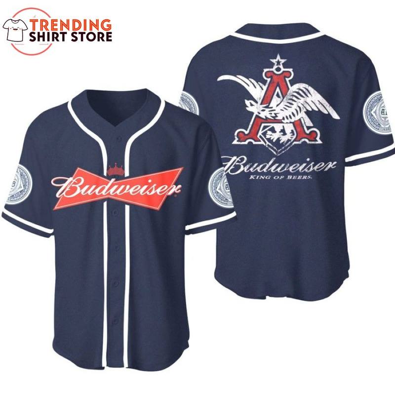 Budweiser Baseball Jersey King of Beers