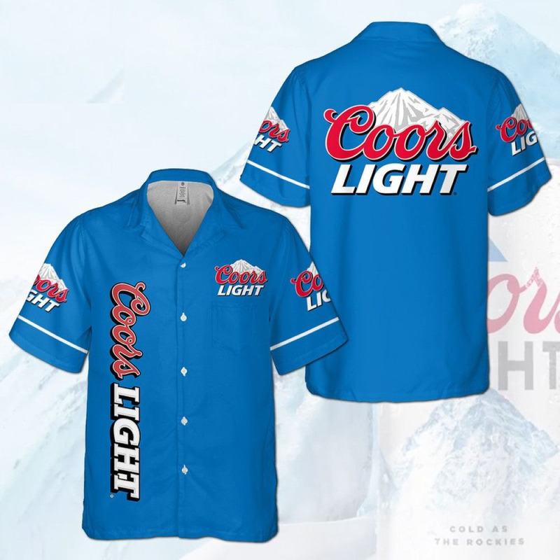 Coors Light Hawaiian Shirt Best Gift For Beer Lovers Coors Light Hawaiian Shirt Best Gift For Beer Lovers