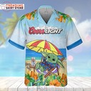 Coors Light Hawaiian Shirt Cute Baby Yoda Star Wars