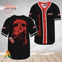 Friday The 13th Jason Voorhees Budweiser Beer Baseball Jersey Friday The 13th Jason Voorhees Budweiser Beer Baseball Jersey