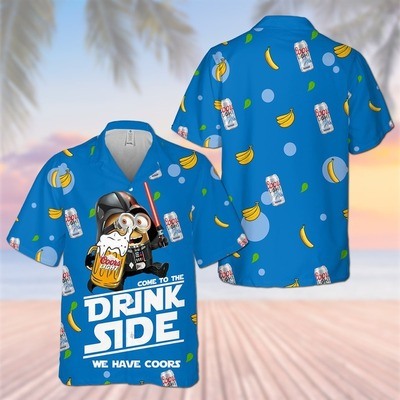 Coors Light Hawaiian Shirt Minions Come To The Drink Side We Have Coors Coors Light Hawaiian Shirt Minions Come To The Drink Side We Have Coors