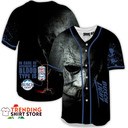 Michael Myers My Blood Type Is Busch Light Baseball Jersey