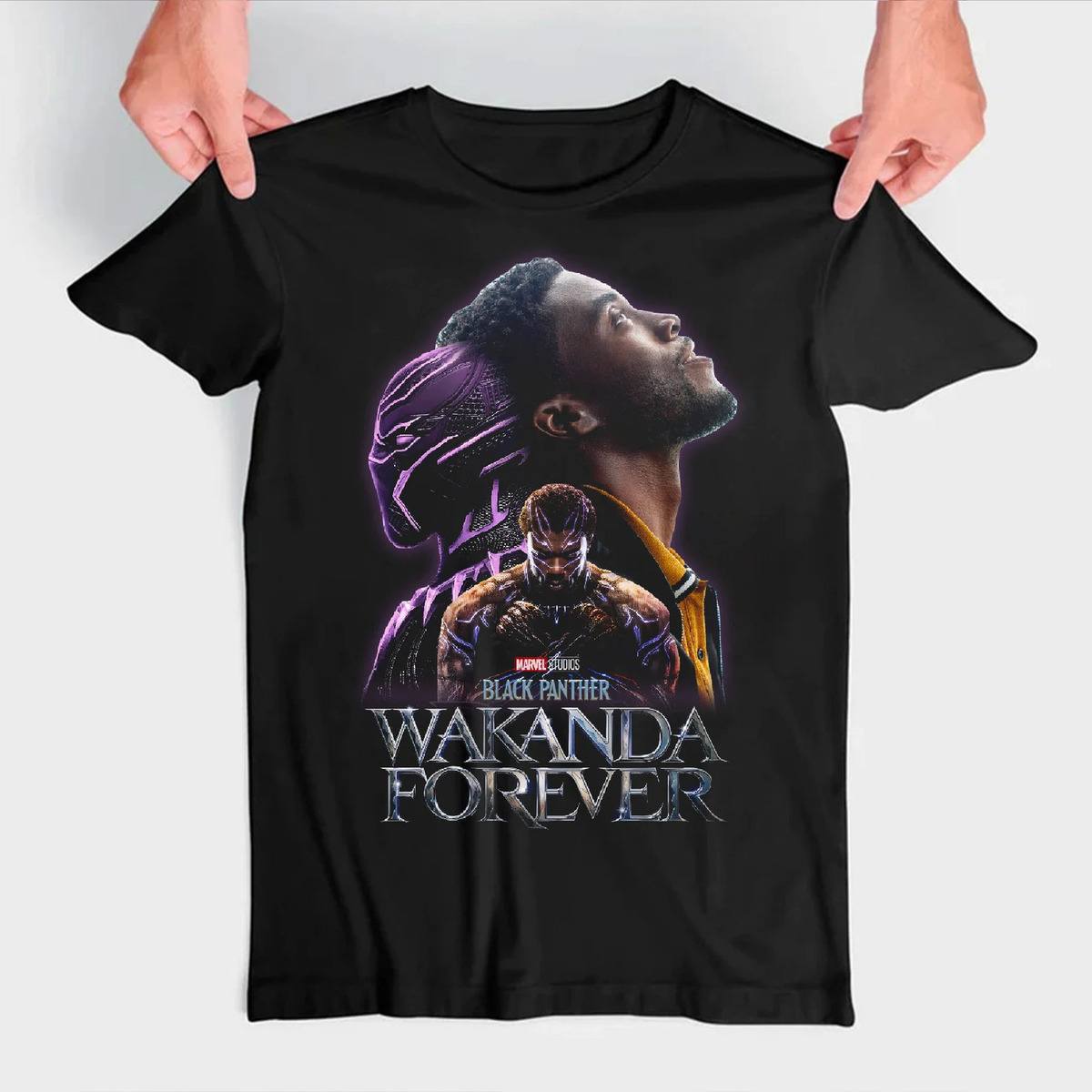 Black Panther 2 Wakanda Forever King T'Challa With Suit T-Shirt Black Panther 2 Wakanda Forever King T'Challa With Suit T-Shirt