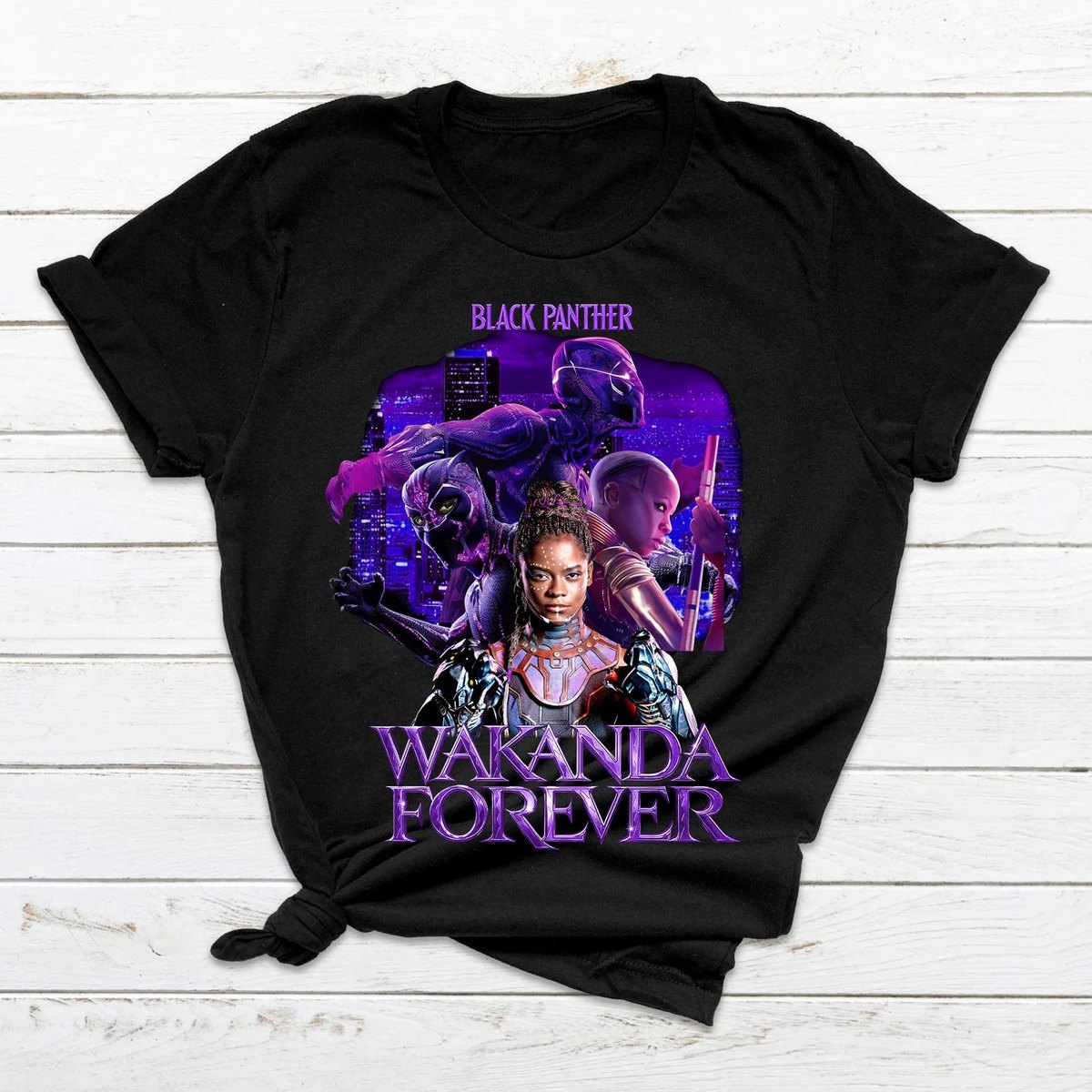 Black Panther 2 Wakanda Forever 2022 Movie T-Shirt Black Panther 2 Wakanda Forever 2022 Movie T-Shirt