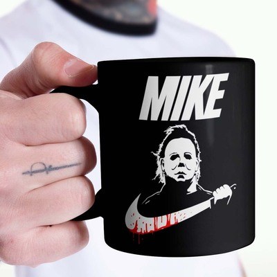 Just Do It Michael Myers Funny Bloody Mike Halloween Mug Just Do It Michael Myers Funny Bloody Mike Halloween Mug