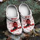 Just Do It Michael Myers Bloody Nike Crocs Clogs For Halloween 1978 Fans