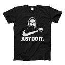 Just Do It Michael Myers Parody Nike T-Shirt For Horror Film Lovers Just Do It Michael Myers Parody Nike T-Shirt For Horror Film Lovers