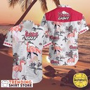Coors Light Hawaiian Shirt Floral Flamingo Gift For Beach Lovers Coors Light Hawaiian Shirt Floral Flamingo Gift For Beach Lovers