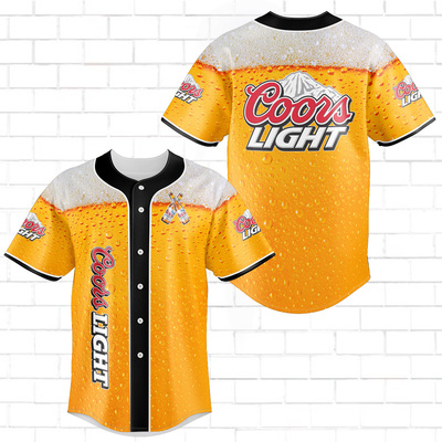 Coors Light Baseball Jersey New Beer Gift For Baseball Lovers Coors Light Baseball Jersey New Beer Gift For Baseball Lovers