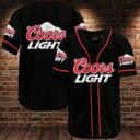 Coors Light Baseball Jersey Classic Black Gift For Baseball Lovers Coors Light Baseball Jersey Classic Black Gift For Baseball Lovers