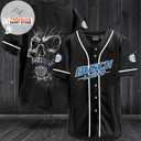 Busch Light Baseball Jersey Black Horror Skull Busch Light Baseball Jersey Black Horror Skull