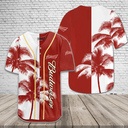 Budweiser Baseball Jersey Palm Island Gift For Summer Lovers