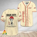Budweiser Baseball Jersey Funny Achmed Back Off