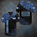 Cool Bud Light Baseball Jersey Gift For Beer Drinkers Cool Bud Light Baseball Jersey Gift For Beer Drinkers