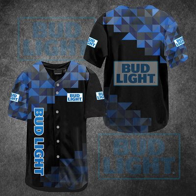 Cool Bud Light Baseball Jersey Gift For Beer Drinkers