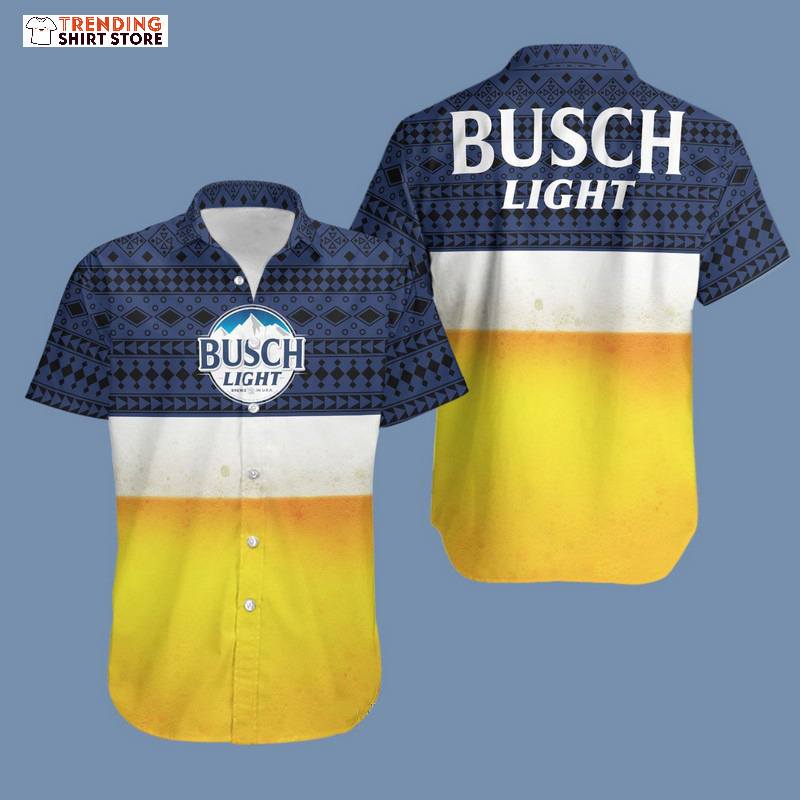 Busch Light Hawaiian Shirt A New Beer All Over Print Busch Light Hawaiian Shirt A New Beer All Over Print