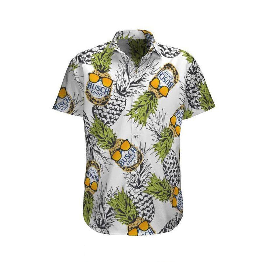 Busch Light Hawaiian Shirt Funny Cool Pineapple Busch Light Busch Light Hawaiian Shirt Funny Cool Pineapple Busch Light