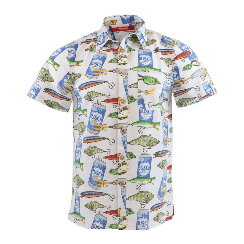 Busch Light Hawaiian Shirt Different Baits Gift For Fishing Lovers Busch Light Hawaiian Shirt Different Baits Gift For Fishing Lovers