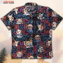 Bud Light Hawaiian Shirt Funny Dogs Drinking Beer In Flowers Bush Bud Light Hawaiian Shirt Funny Dogs Drinking Beer In Flowers Bush