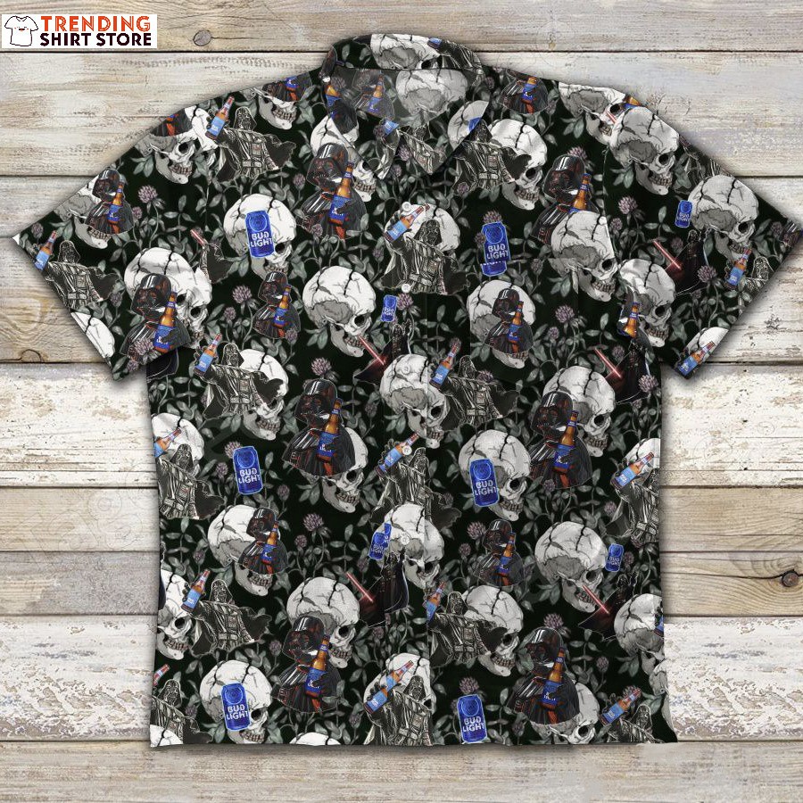 Bud Light Hawaiian Shirt Cool Skulls Beer Bottles And Cans Bud Light Hawaiian Shirt Cool Skulls Beer Bottles And Cans