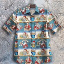 Santa Claus Merry Christmas With Bud Light Beer Hawaiian Shirt Santa Claus Merry Christmas With Bud Light Beer Hawaiian Shirt