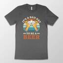 Vintage It's A Bad Day To Be A Beer T-Shirt Vintage It's A Bad Day To Be A Beer T-Shirt